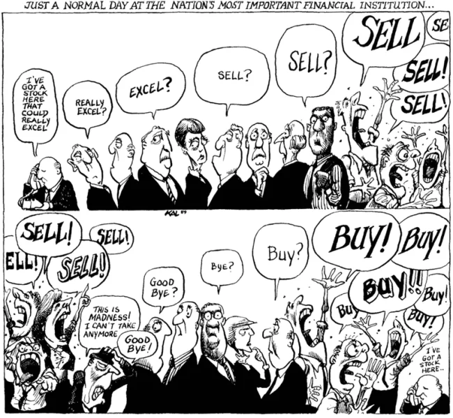 Sell, sell, sell buy buy buy